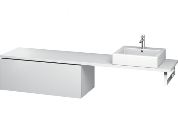Duravit L-Cube Base unit for console, width 1020mm, depth 477mm, 1 drawer
