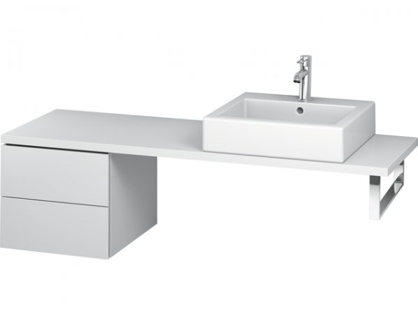 Duravit L-Cube Base unit for console, width 420mm, depth 477mm, 2 drawers