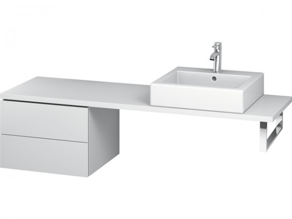 Duravit L-Cube Base unit for console, width 520mm, depth 477mm, 2 drawers