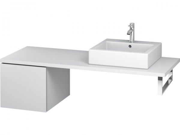 Duravit L-Cube Base unit for console, width 420mm, depth 547mm, 1 drawer