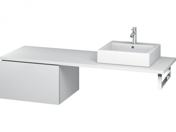 Duravit L-Cube Base unit for console, width 620mm, depth 547mm, 1 drawer