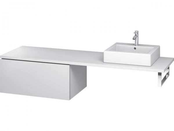 Duravit L-Cube Base cabinet for console width 820mm, depth 547mm, 1 pu...