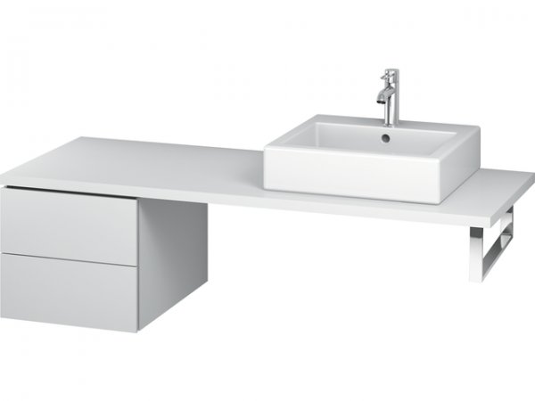 Duravit L-Cube Base unit for console, width 420mm, depth 547mm, 2 drawers