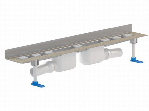 DALLMER shower channel CeraLine 2 drains W 521859, 800mm, DN 50 overall height 110mm
