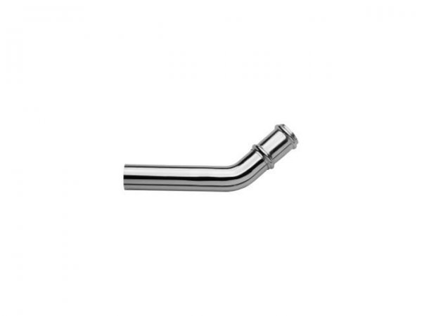 Duravit outlet bow with double socket, chrome