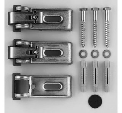 Duravit bath anchors for fixing and supporting bathtubs and shower trays