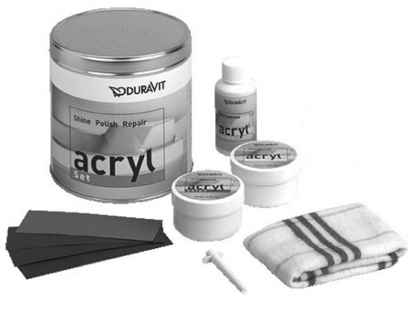 Duravit care set for acrylic bathtubs