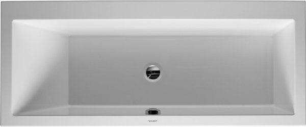 Duravit bathtub Vero 170x70cm, back slant left, 700131, built-in version