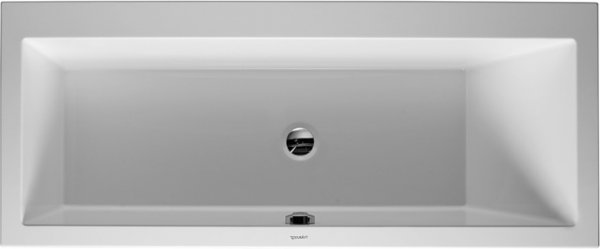 Duravit bathtub Vero 170x70cm, inclined back right, 700132, built-in v...