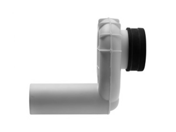 Duravit suction siphon for urinal outlet horizontal, concealed