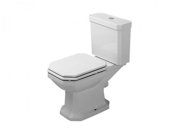 Duravit 1930 Stand WC combination, vertical outlet inside, white