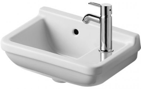Duravit Hand-rinse basin Starck 3 40cm, tap hole right