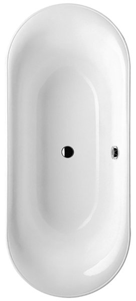 Villeroy & Boch bathtub Quaryl Oval Cetus Duo, UBQ175CEU7V 1750x750mm, incl. feet, white (alpine)