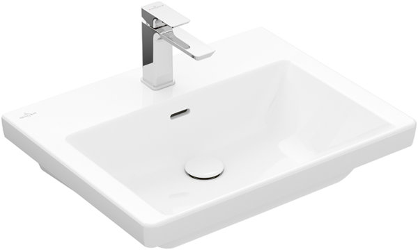 Villeroy & Boch Subway 3.0 cabinet washbasin, 600 x 470 mm, withou...