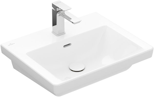 Villeroy & Boch Subway 3.0 cabinet washbasin, 550 x 440 mm, 1 tap ...