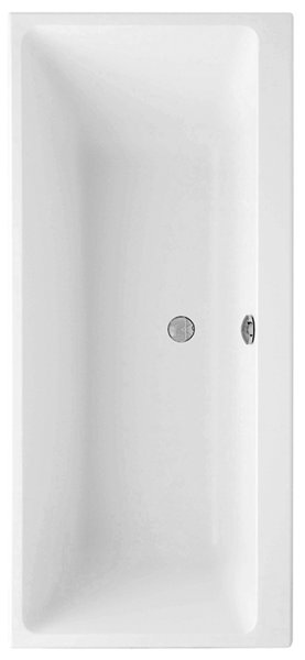 Villeroy & Boch acrylic bathtub rectangular subway duo, UBA170SUB2V 17...