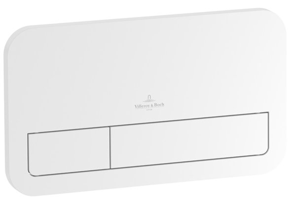 Villeroy & Boch ViConnect, WC actuation plate 200S, 2-flush, 922490