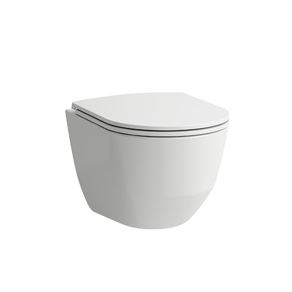 Laufen PRO wall-mounted washdown WC, rimless, 360x490, white