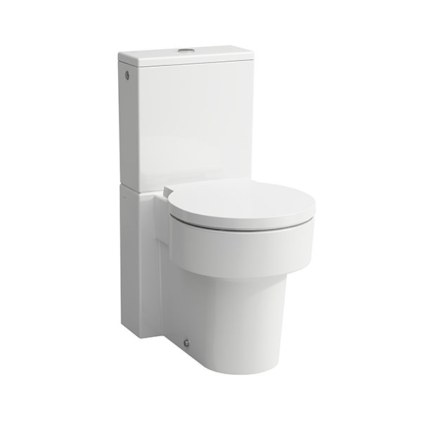 Laufen VAL free-standing WC for cistern, dishwasher, rimless, 390x660, white