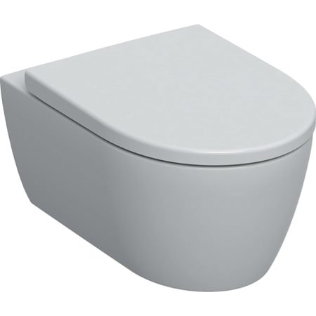 Geberit iCon Set Wand-WC mit WC-Sitz, spülrandlos, Tiefspüler ...
