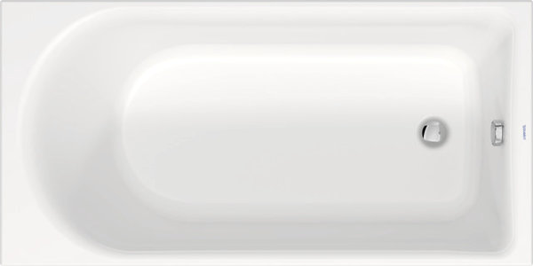 Duravit D-Neo built-in bathtub, rectangular, sanitary acrylic, 1500 x ...