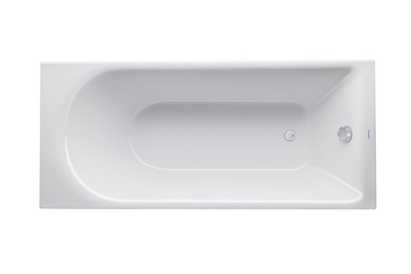 Duravit D-Neo built-in bathtub, rectangular, sanitary acrylic, 1700 x ...