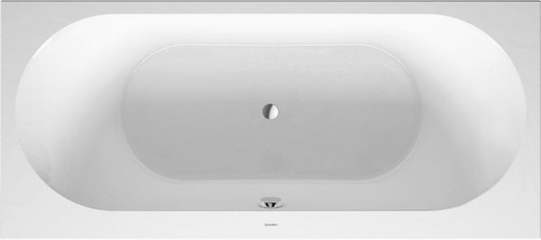 Duravit bathtub Darling New 180x80cm, two sloping backs, 700244, built...