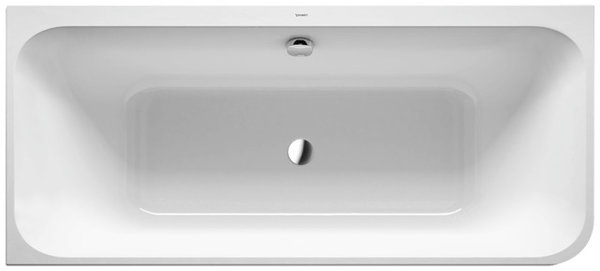 Duravit bathtub Happy D.2 180x80cm, corner left, 700316, with molded a...