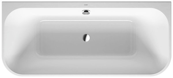 Duravit bathtub Happy D.2 Plus 180x80cm, pre-wall version, 700451, 2 b...