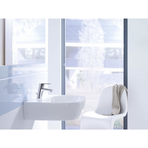 Hansa Hansaprimo basin mixer, with drain set, with safety device, proj...