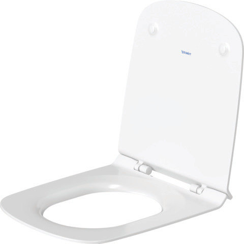 Duravit WC seat DuraStyle without SoftClose hinges stainless steel