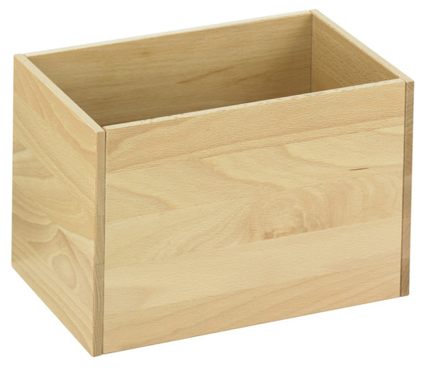 Keuco Royal 60 storage box,268 x 175 x 85 mm, solid beech wood