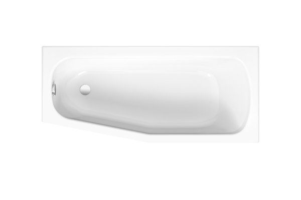 Bette Bambino space-saving bathtub 157x70x42cm, 2570, left