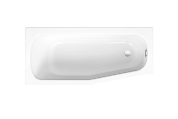Bette Bambino space saving bathtub 157x70x42cm, 2580, right
