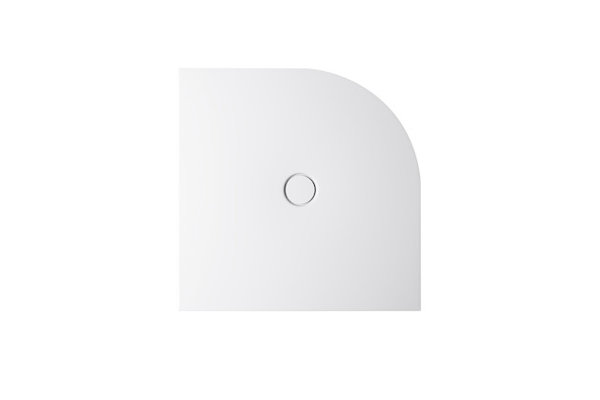 Bette Floor Corner Shower tray 5451, radius 500mm, 100x100cm