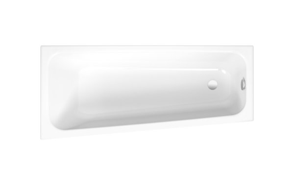 BetteSpace S corner bathtub, 170x75cm, 1130, 1 sloping back, white, le...