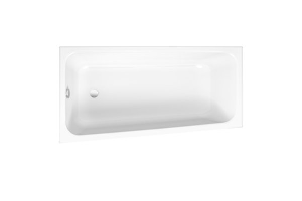 BetteSpace M corner bathtub, 170x90cm, 1131, 1 sloping back, white, le...