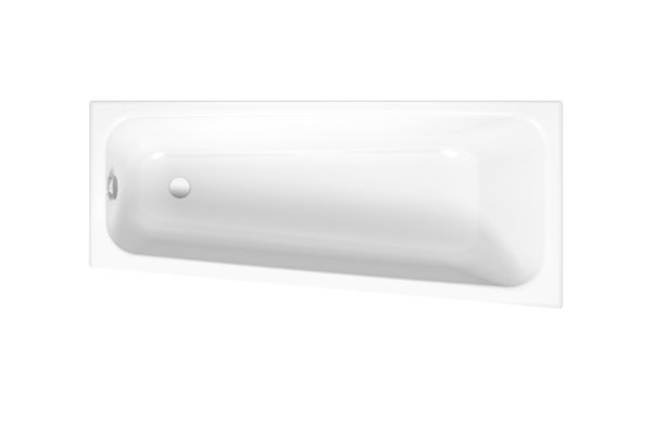 BetteSpace S corner bathtub, 170x75cm, 1140, 1 sloping back, white, ri...