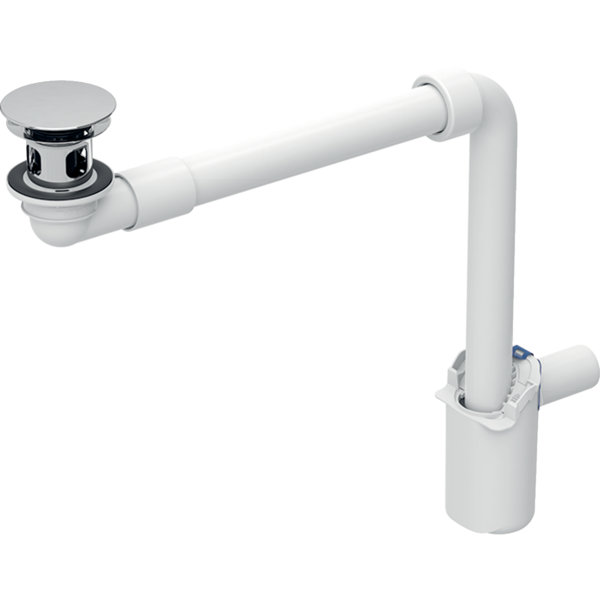 Geberit washbasin drain/room siphon for pillar taps and wall taps