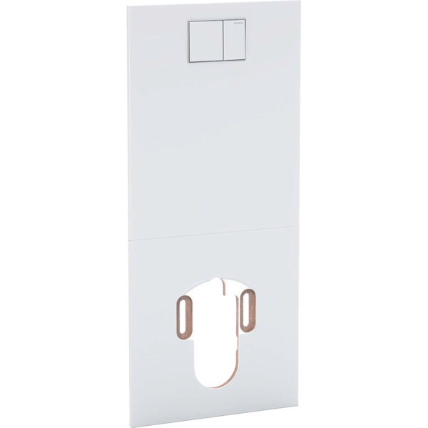 Geberit design plate for Geberit AquaClean complete WC system