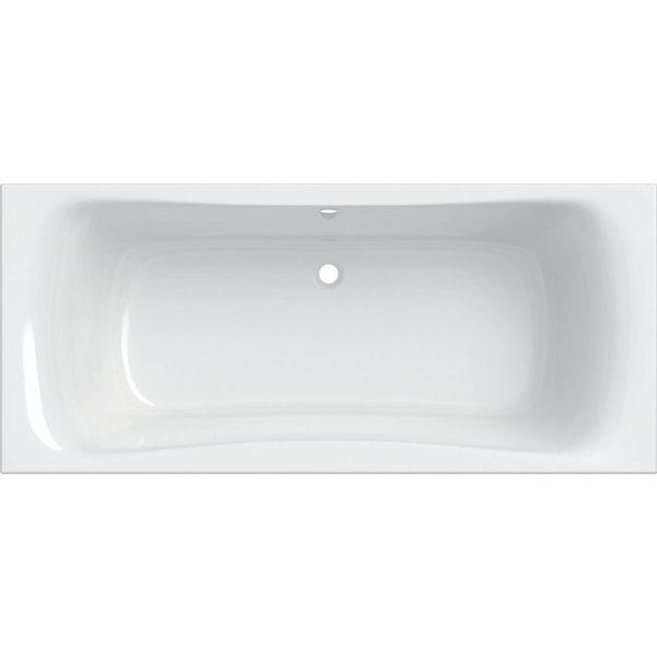Geberit rectangular bathtub Duo, built-in bathtub, 180 x 80 cm, white/...