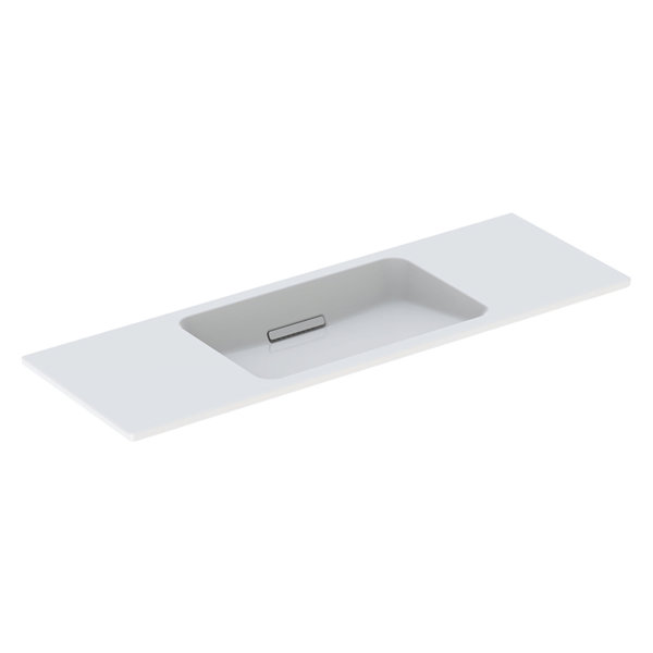 Geberit One washbasin floating design, without tap hole, with overflow, 1200x400mm, 500392