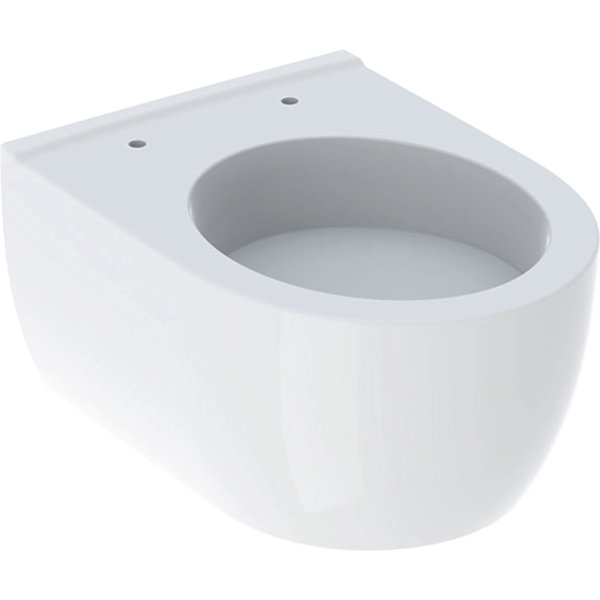 Geberit iCon Tiefspül WC, verkürzte Ausladung, 6l, wandhängend, weiß 204030, geschlossene Form