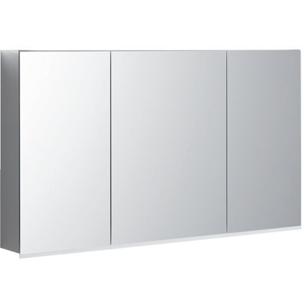 Geberit Option Plus mirror cabinet with lighting, three doors, width 120 cm, 500592001