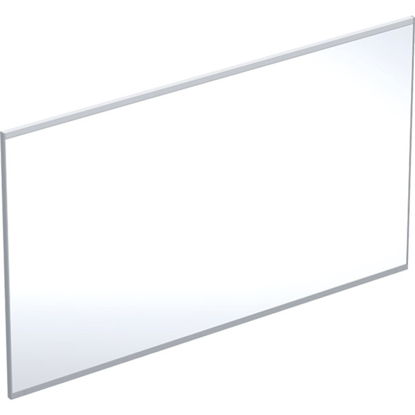 Geberit Option Plus light mirror with direct and indirect lighting, width 120cm, brushed aluminium/s...