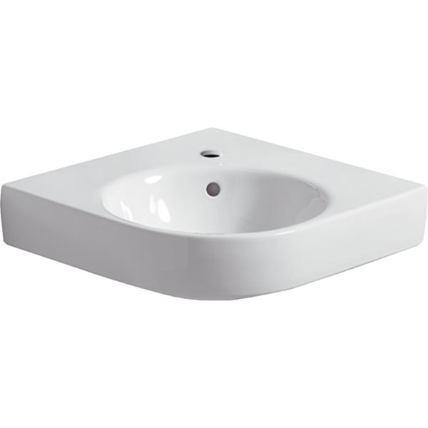 Keramag Renova Nr.1 Comprimo New corner hand basin, 50cm, 226150
