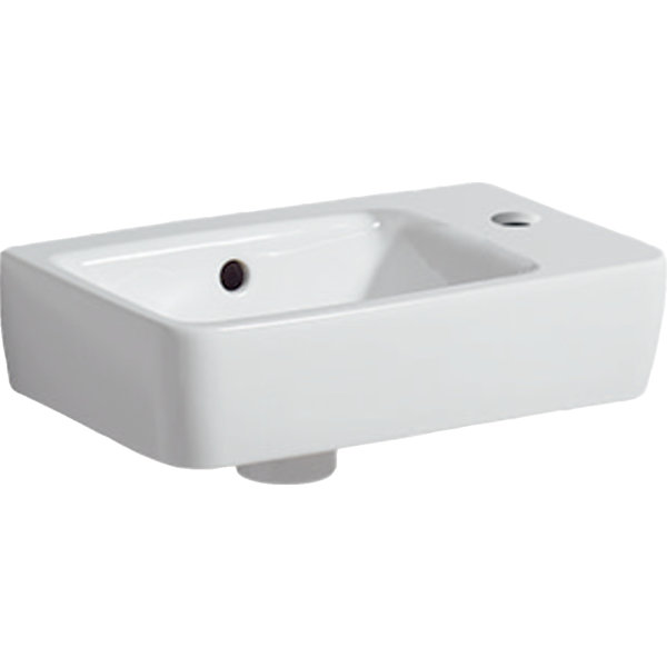 Keramag Renova Nr.1 Comprimo New Hand-rinse basin, 40x25cm, 276140, wi...