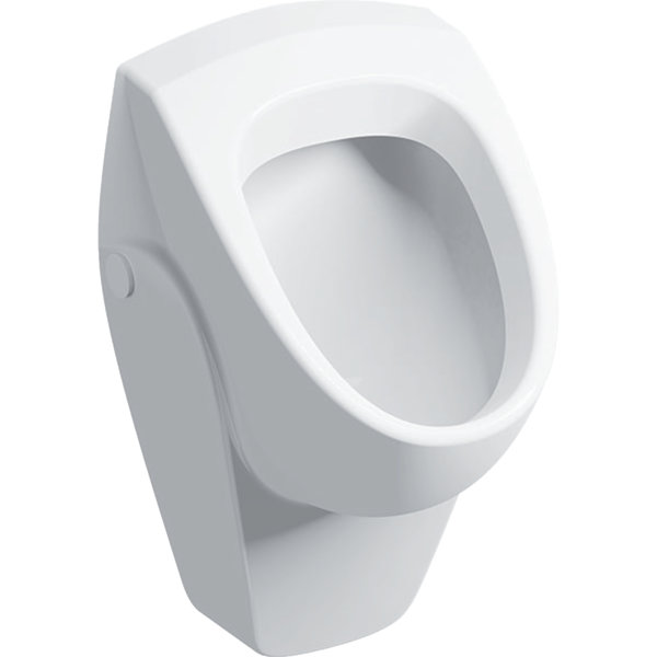 Keramag Renova Nr.1 urinal, inlet from behind with candle 235320