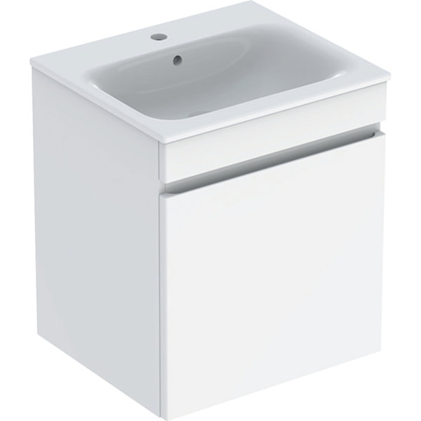 Geberit Renova Plan set with washbasin and vanity unit ,1 drawer, 55x62,2x48cm, 501914