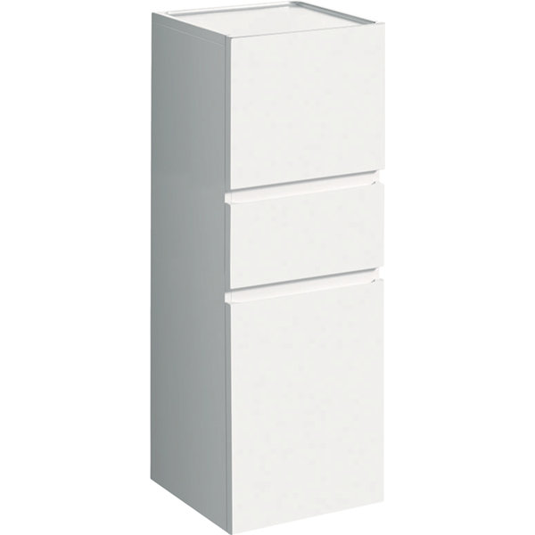 Geberit Renova Plan middle wall cabinet with two doors, 39x105x36cm, 5...